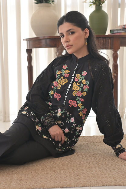 Midnight Roses with culottes