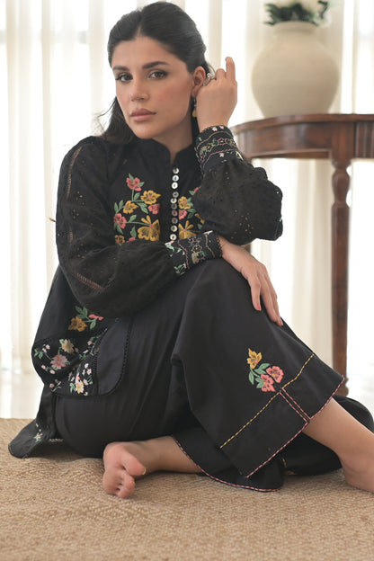 Midnight Roses with culottes