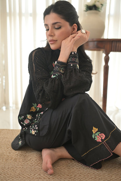 Midnight Roses with culottes