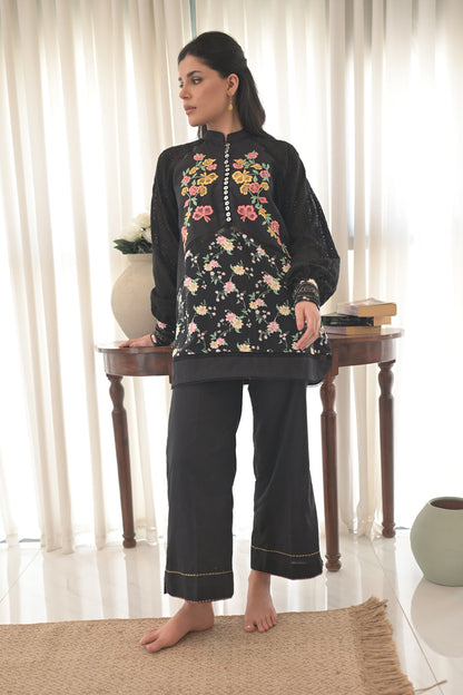 Midnight Roses with culottes