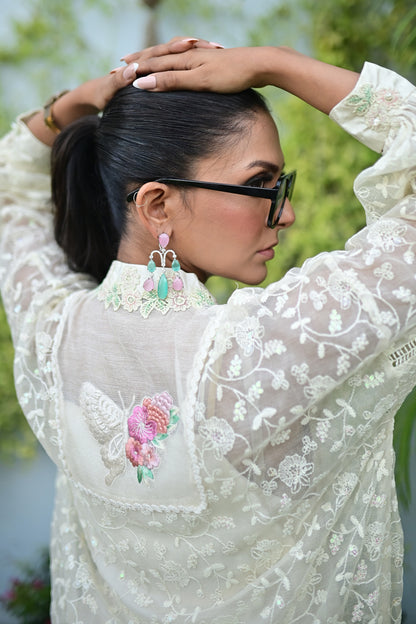 Pastel Blonde ( Kurta with pants)