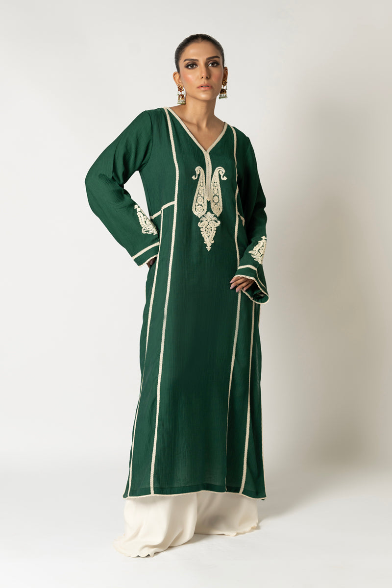 Kalidaar kurta with trousers