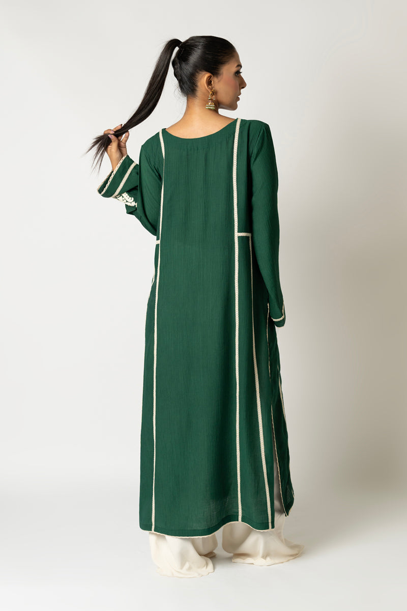 Kalidaar kurta with trousers