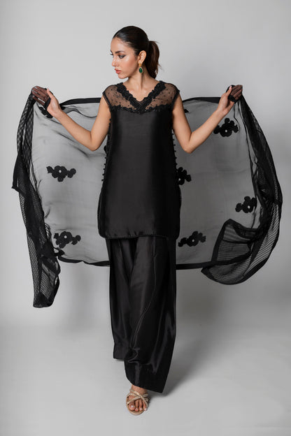 Midnight Noir with Shalwar