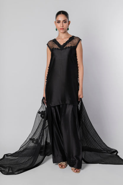 Midnight Noir with Shalwar