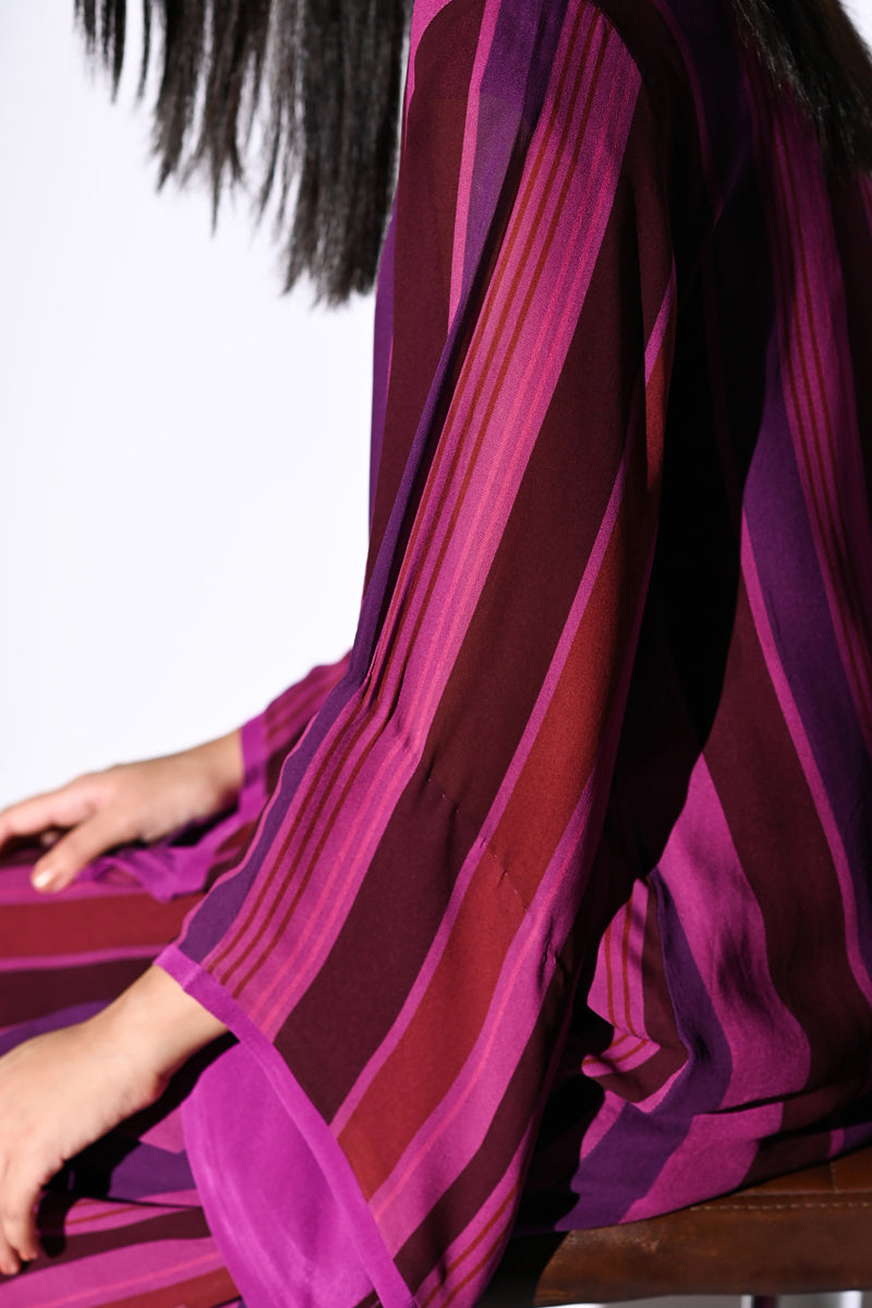 Plum in Stripes