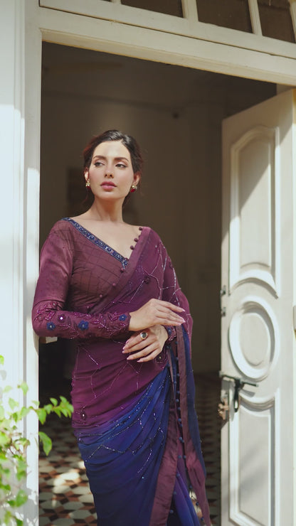 Veronica - Pure Chiffon Saree