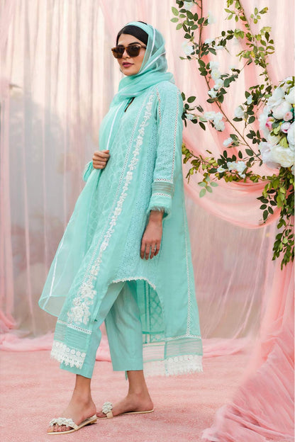 Preet in Mint Green
