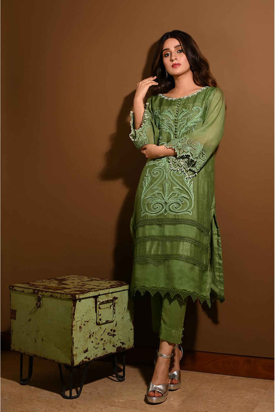 Sabrina in Jade Green