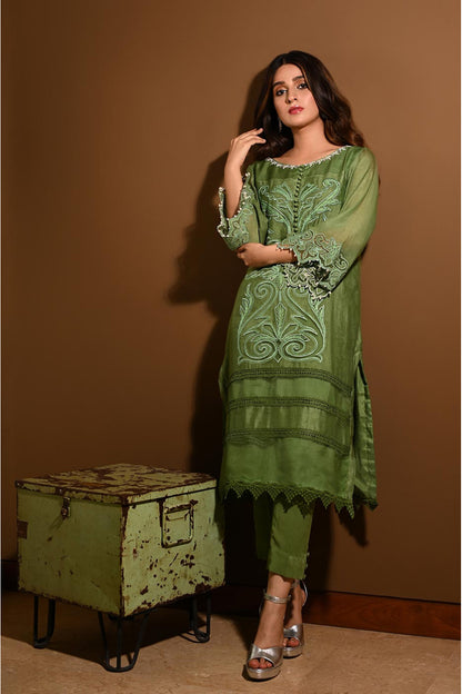 Sabrina in Jade Green