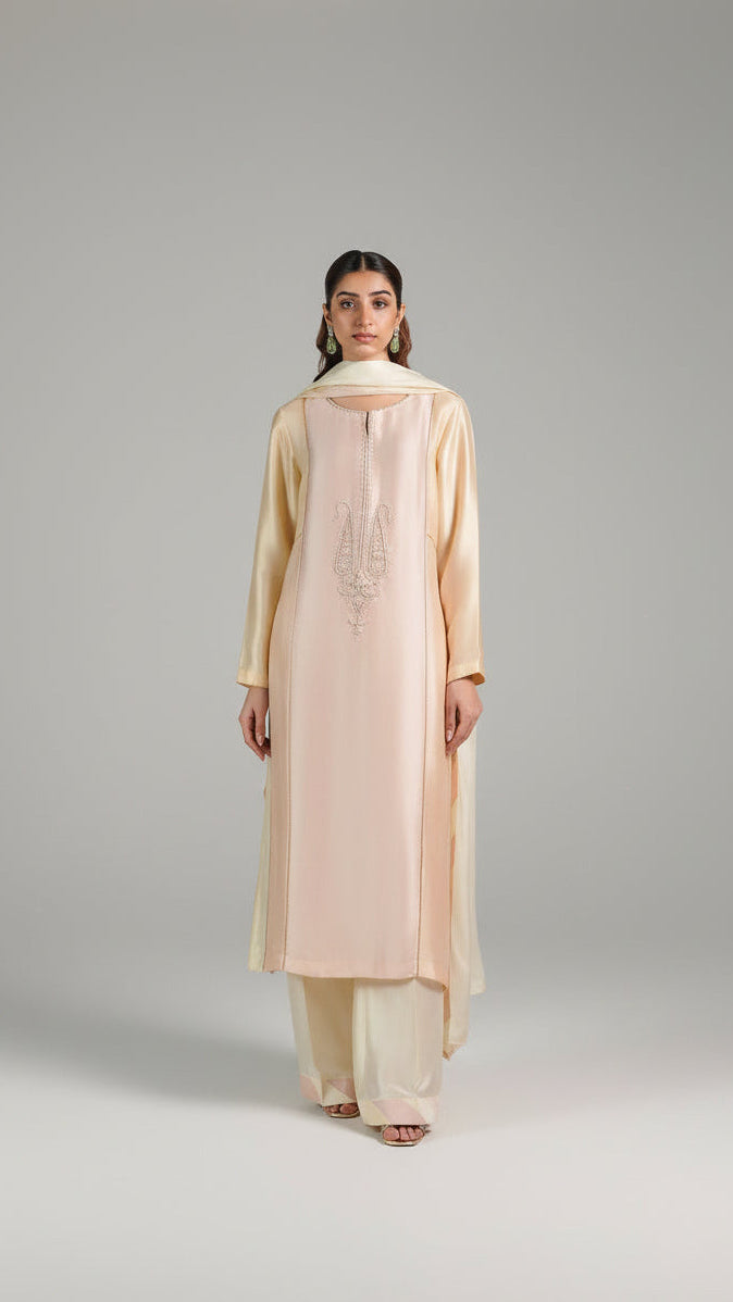 PASTEL KALIDAAR KURTA SET