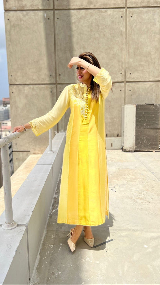 SUNLIT WHISPER KAFTAN SET