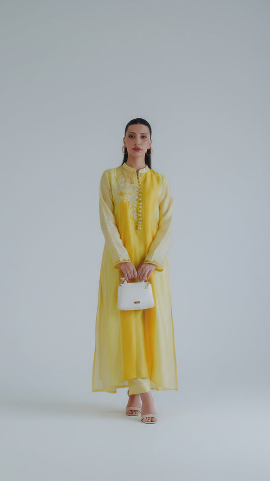 SUNLIT WHISPER  KAFTAN SET