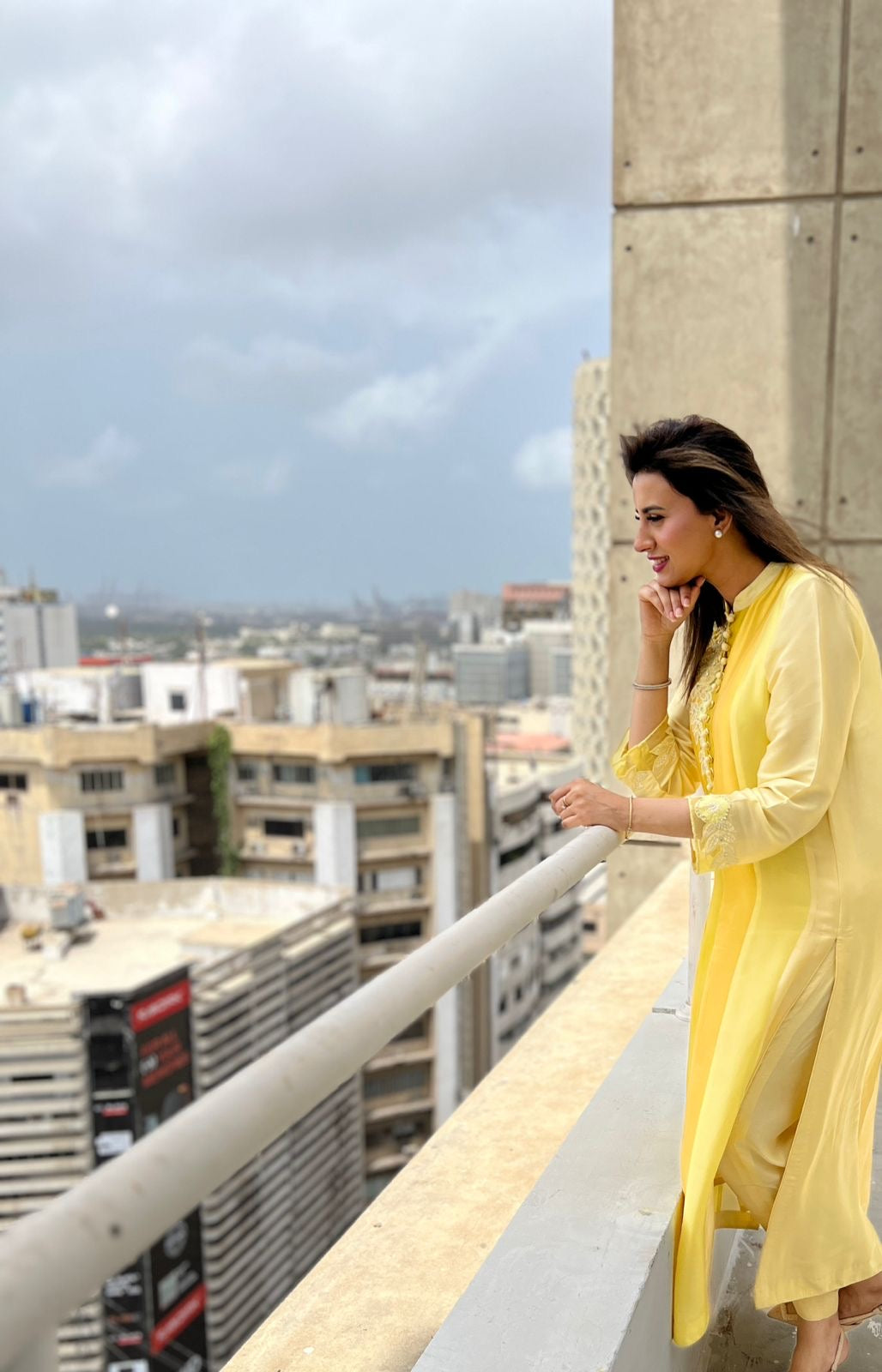 SUNLIT WHISPER KAFTAN SET