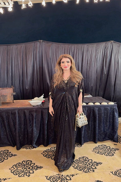 Client in our signature Kaftan