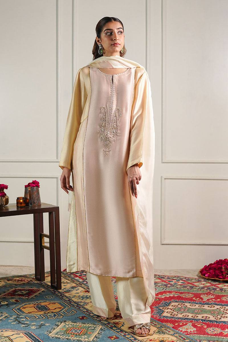 PASTEL KALIDAAR KURTA SET