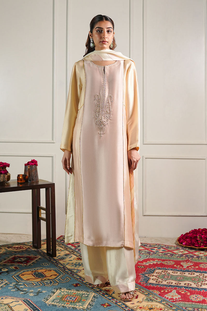 PASTEL KALIDAAR KURTA SET