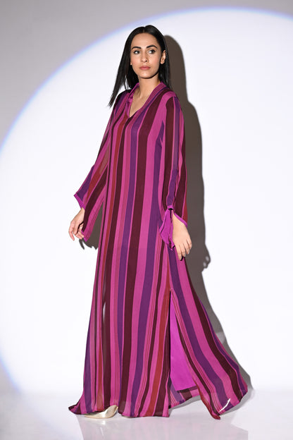 Plum in Stripes