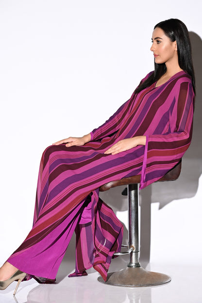 Plum in Stripes