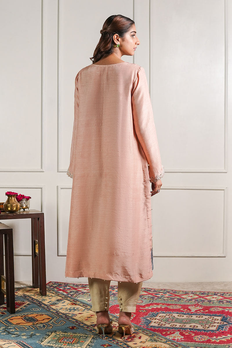 STRIPE KURTA AND TROUSER SET