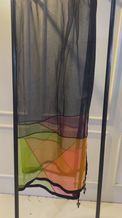 Sheesha Silk Multicolour Kurta