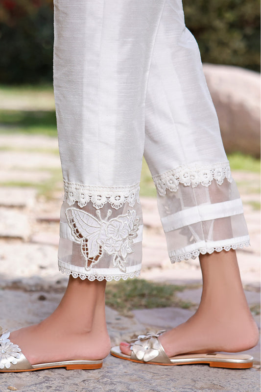 White Butterfly Pant